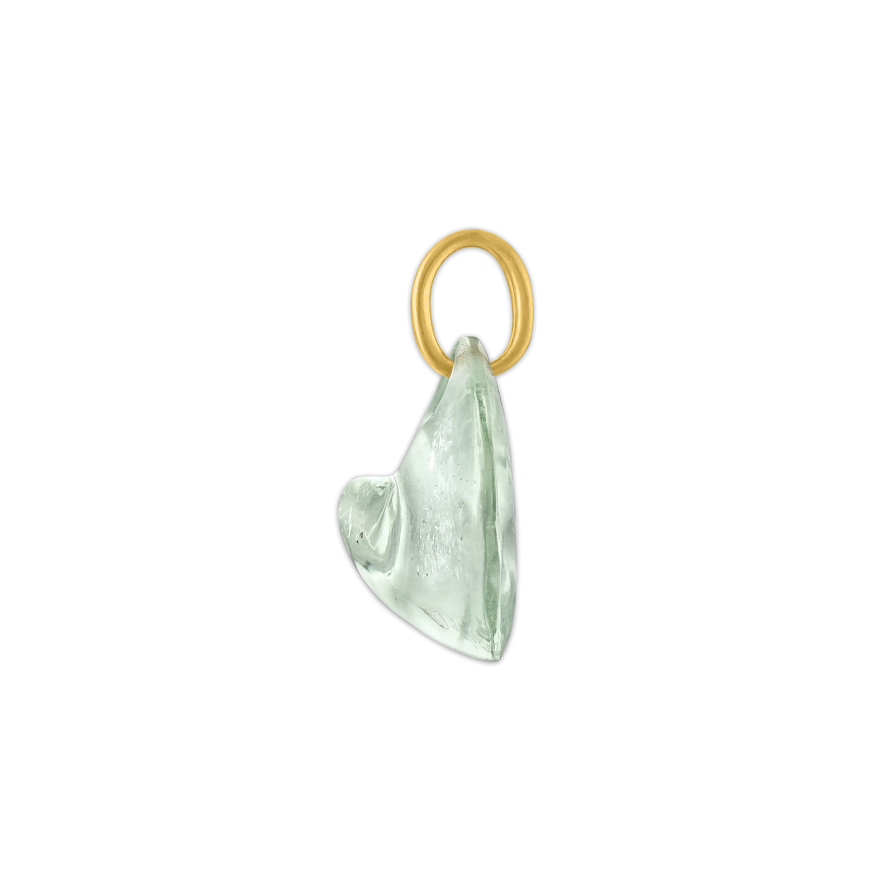 Green Beryl Prunt Pendant