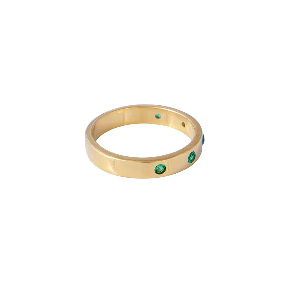 GREEN CHEETAH STACKING BAND
