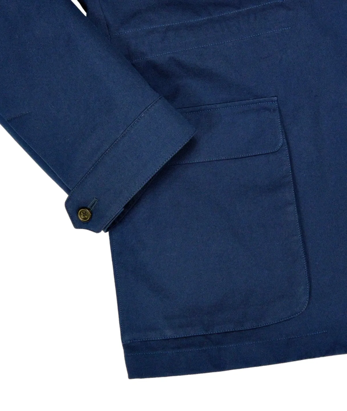 Götrich - Dark Blue Caccioppoli Cotton Safari Jacket 48 / M