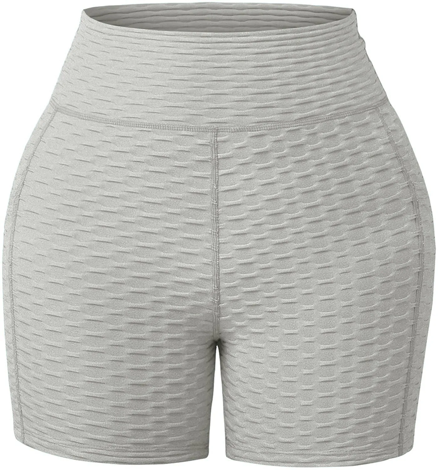 Haute Edition Women's Side Pocket Booty Lift Yoga Active Workout Bike Short
