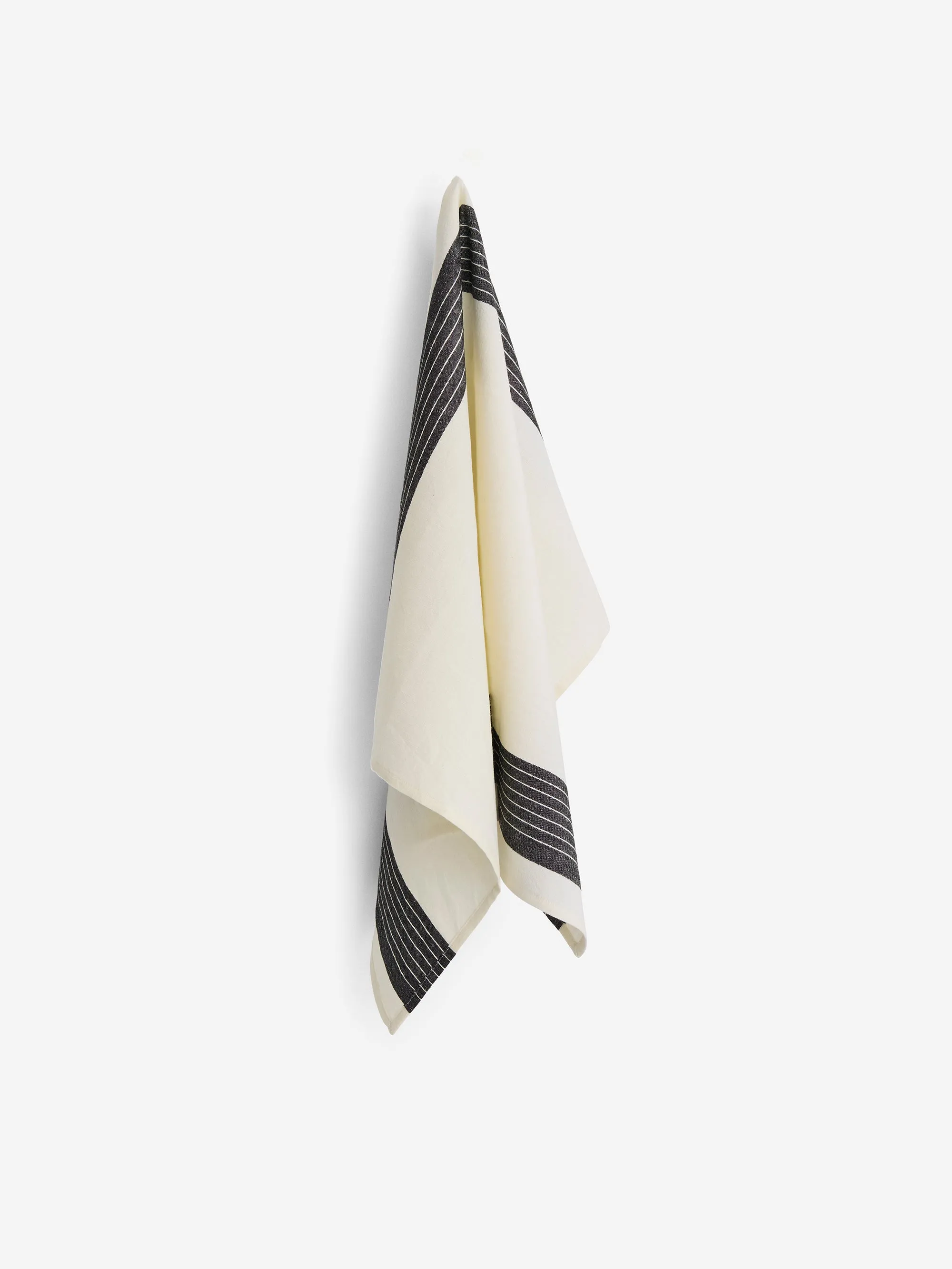 HAY Linear Tea Towel - Cream