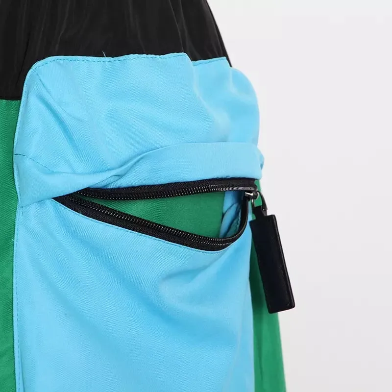 Heather Colorblock Skirt