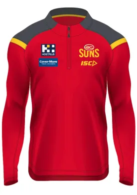 ISC Mens Gold Coast Suns 2020 Elite Training Top <BR> GS20TOP01M