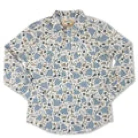 Island Style Western Shirt | Camo Multi | Western Aloha