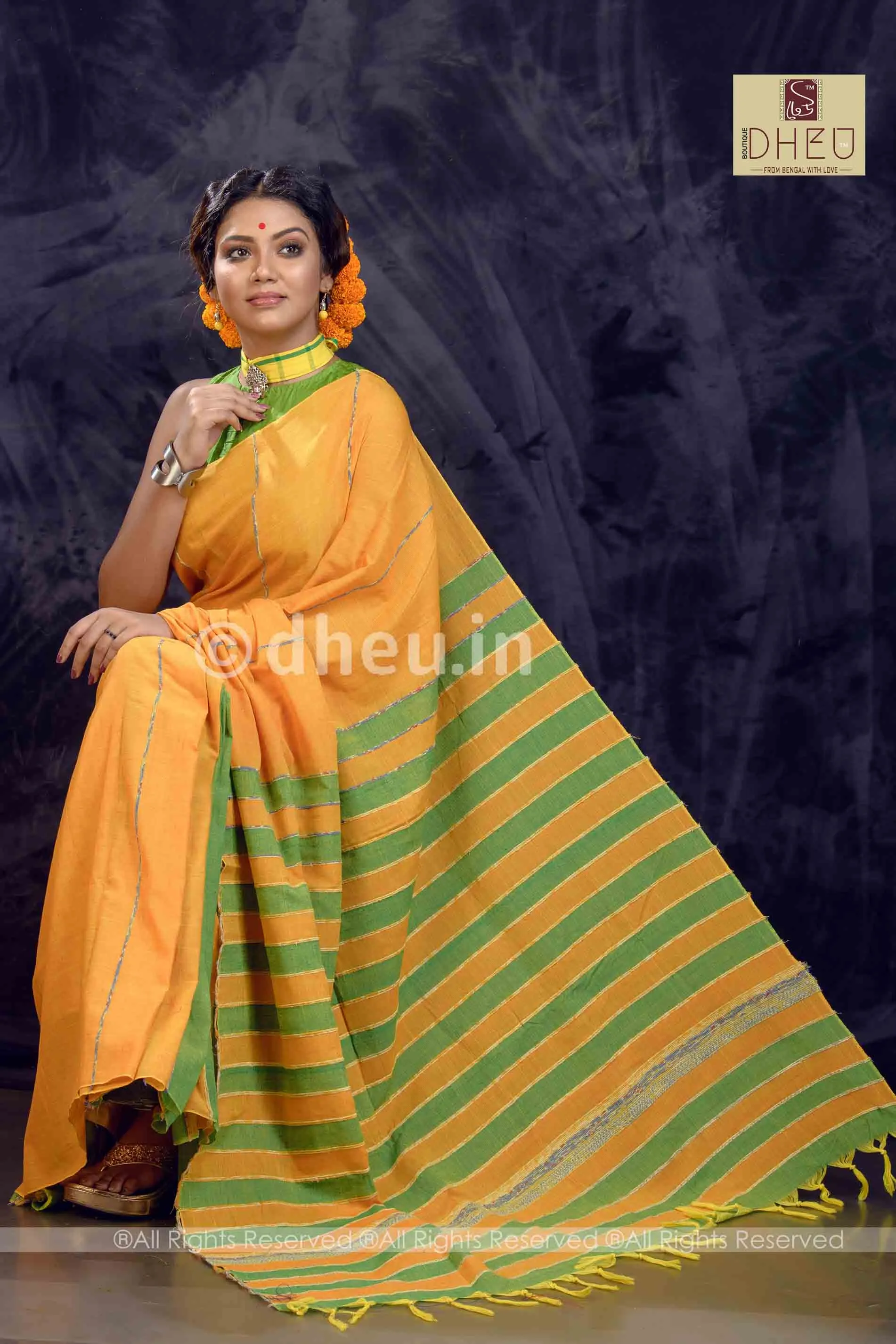 Khes – Handloom pure Cotton Saree