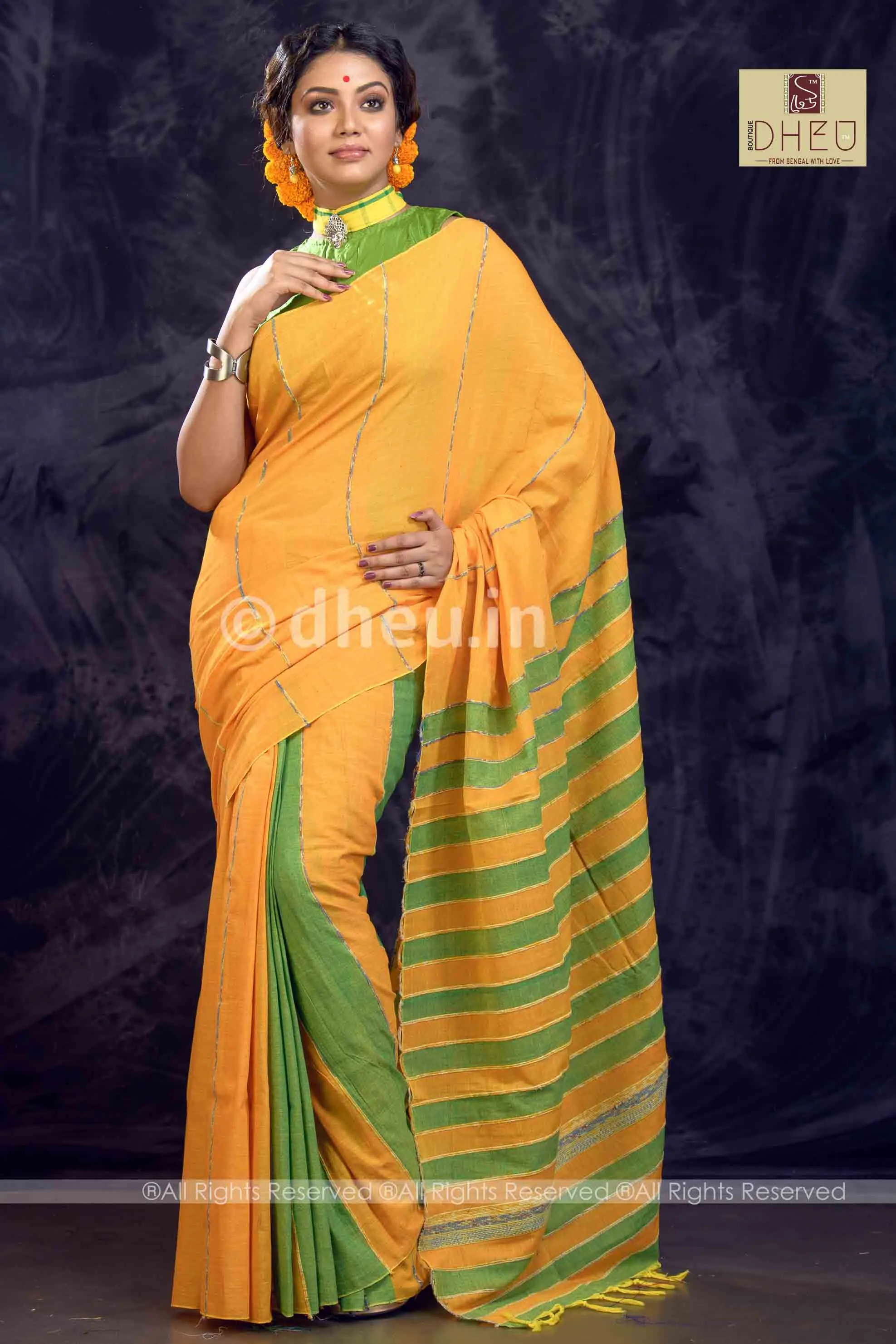 Khes – Handloom pure Cotton Saree