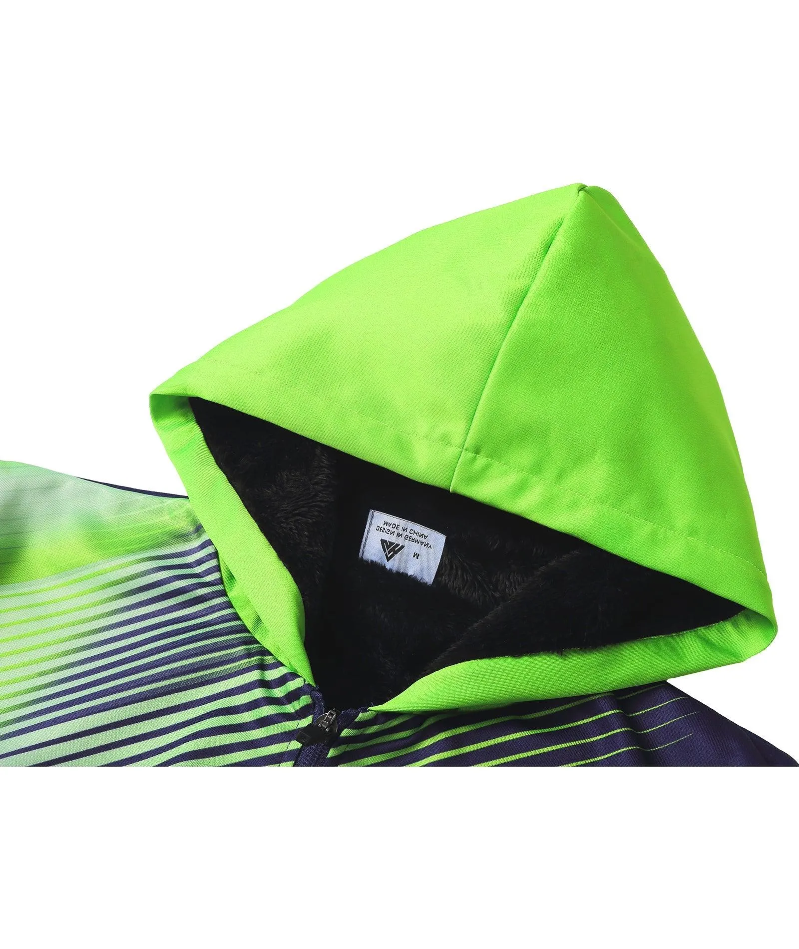 Kid's Printed Full Zipper Fleece Hoodie-ZPK006164
