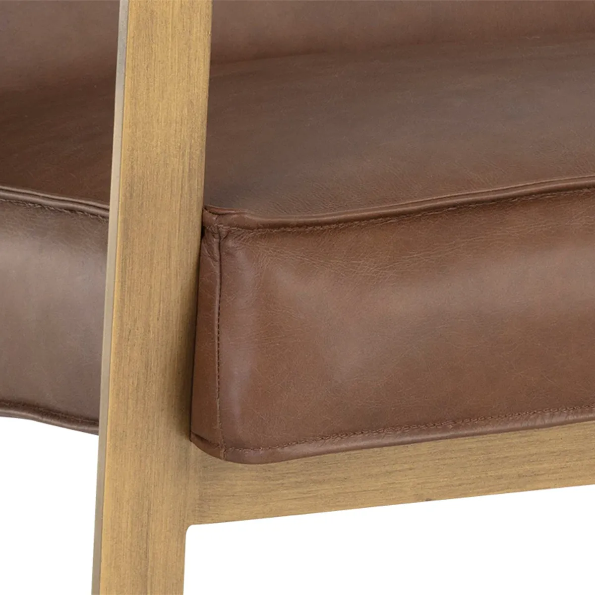 Kristoffer Lounge Chair by Sunpan Brown