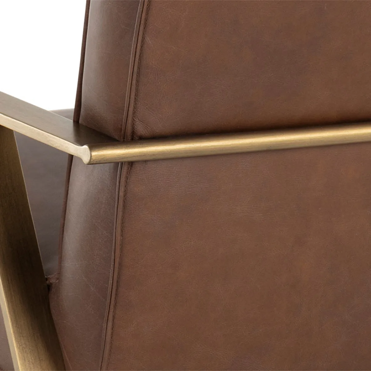 Kristoffer Lounge Chair by Sunpan Brown