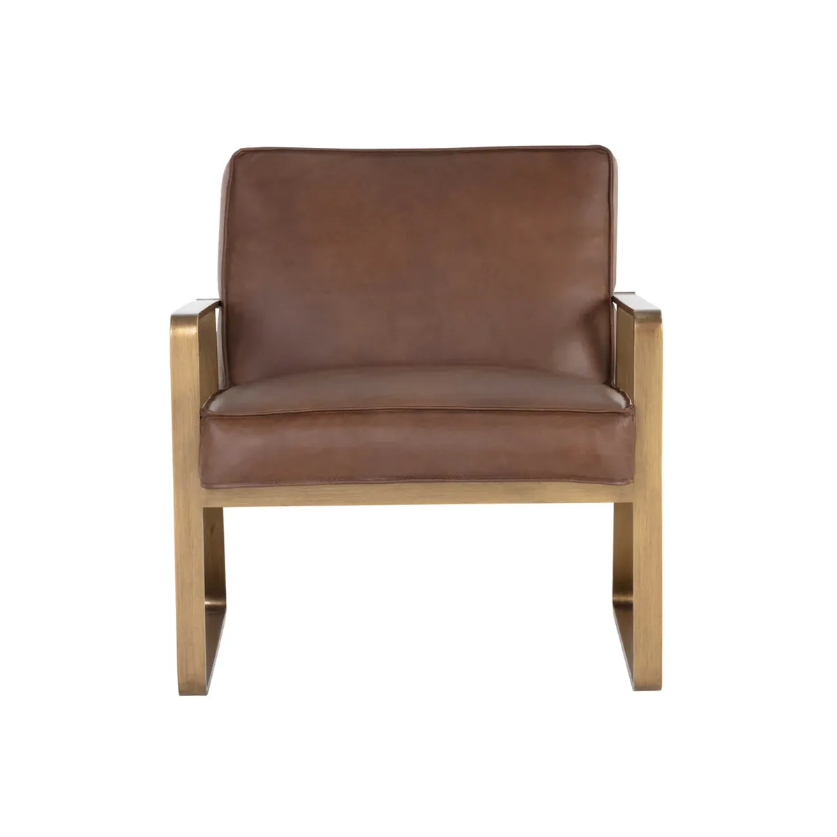 Kristoffer Lounge Chair by Sunpan Brown