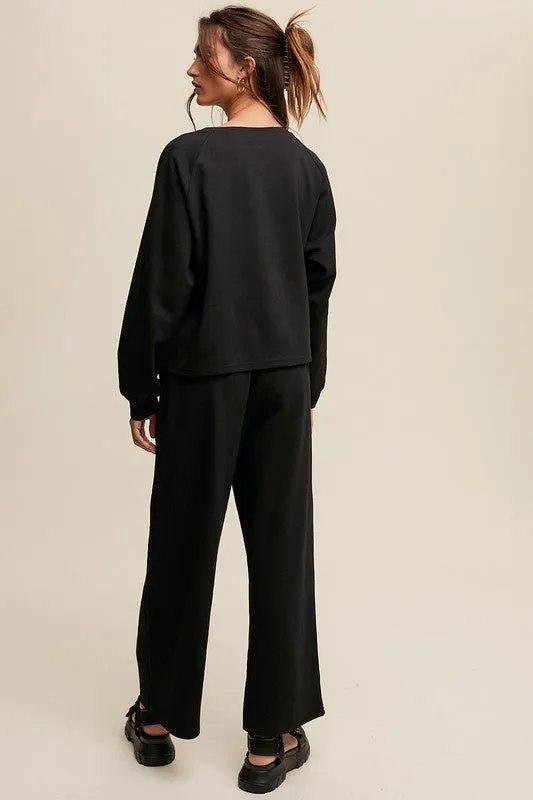 Lazy Sunday Set - Black