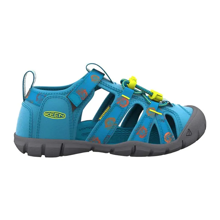 Little Boy Keen Seacamp II in Smokey Bear/ Fjord Blue