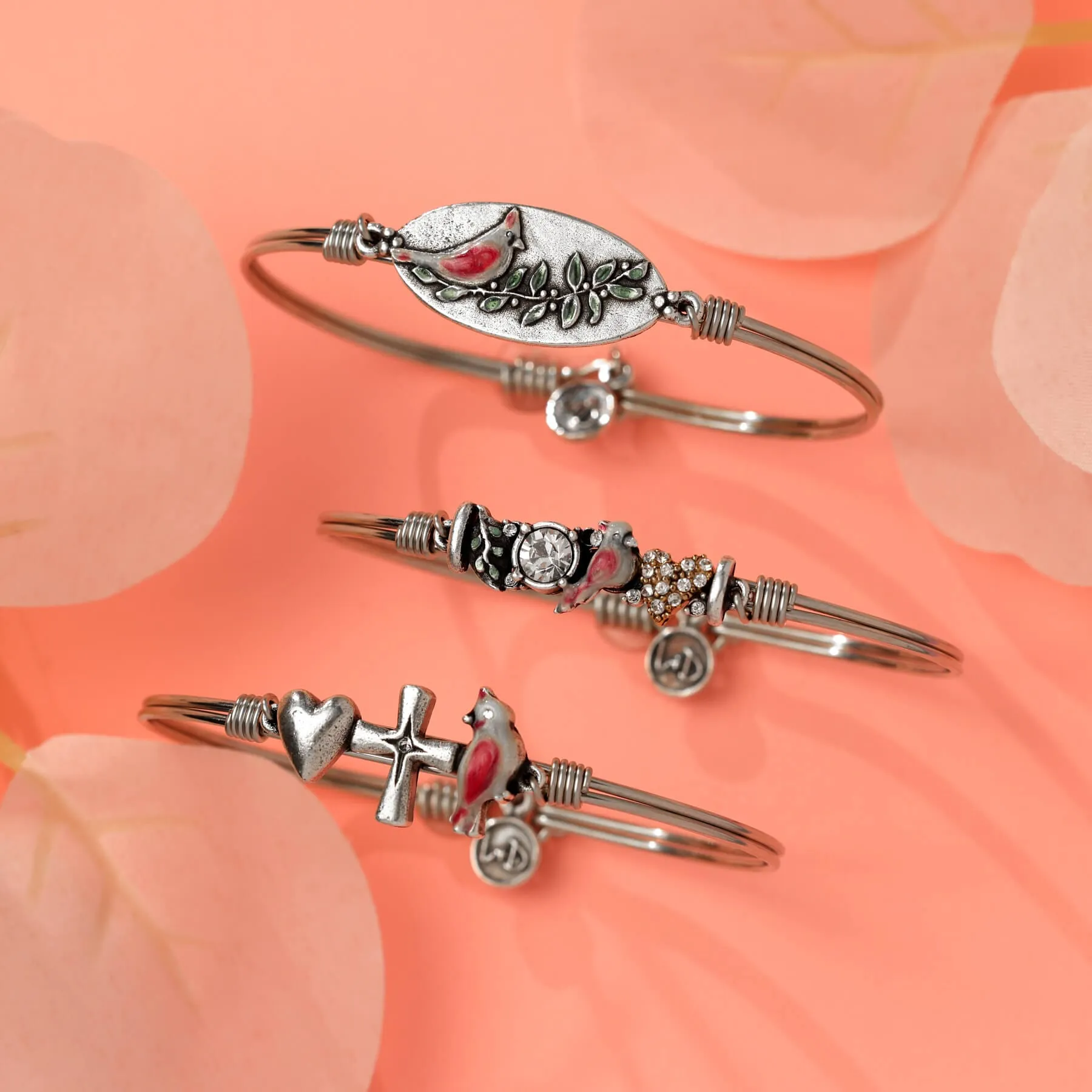 Love, Faith & Her Remembrance Bangle Bracelet