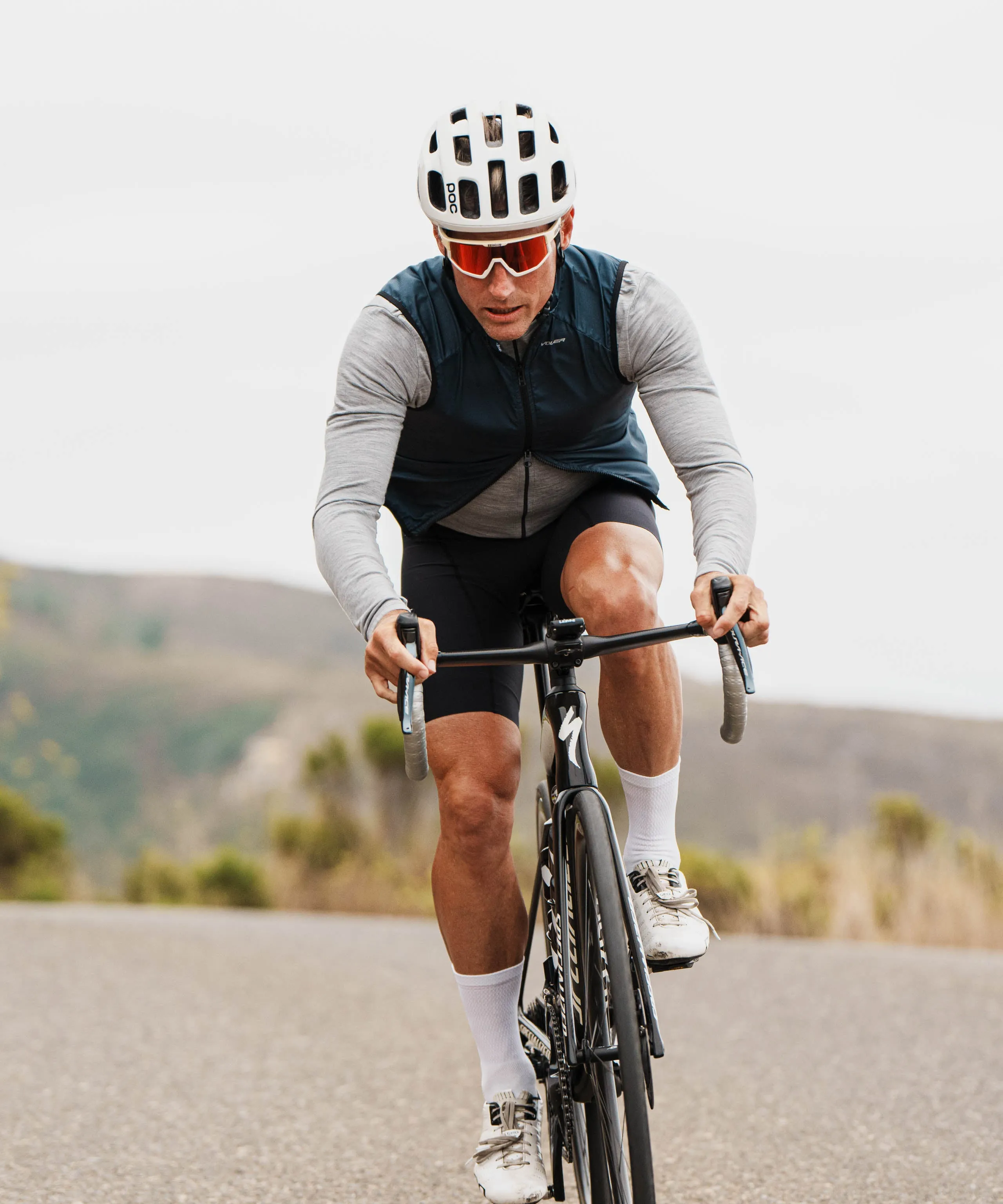 M. MIDWEIGHT MERINO LS JERSEY