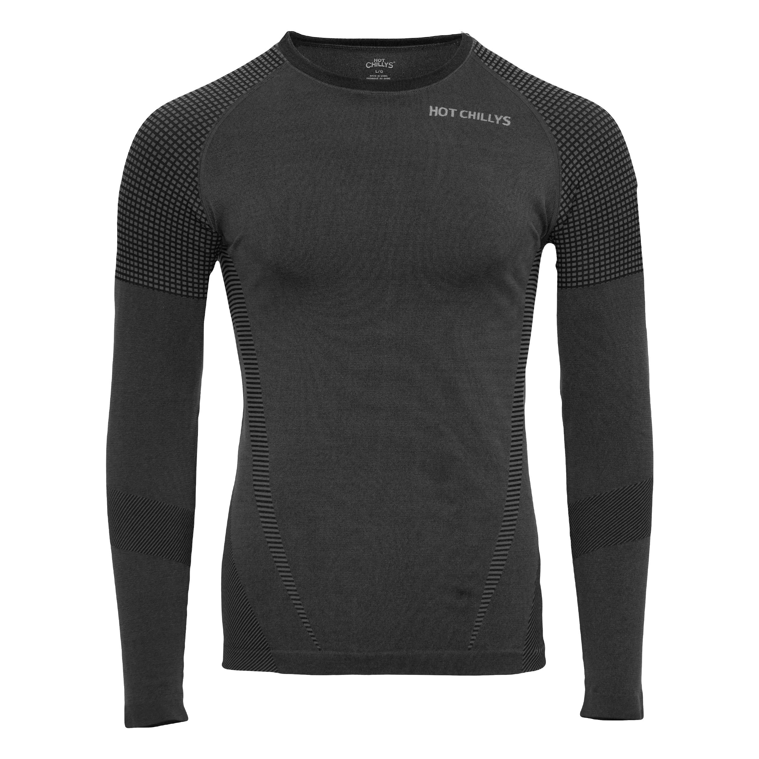 Men's 3D Knit Crew - Black
