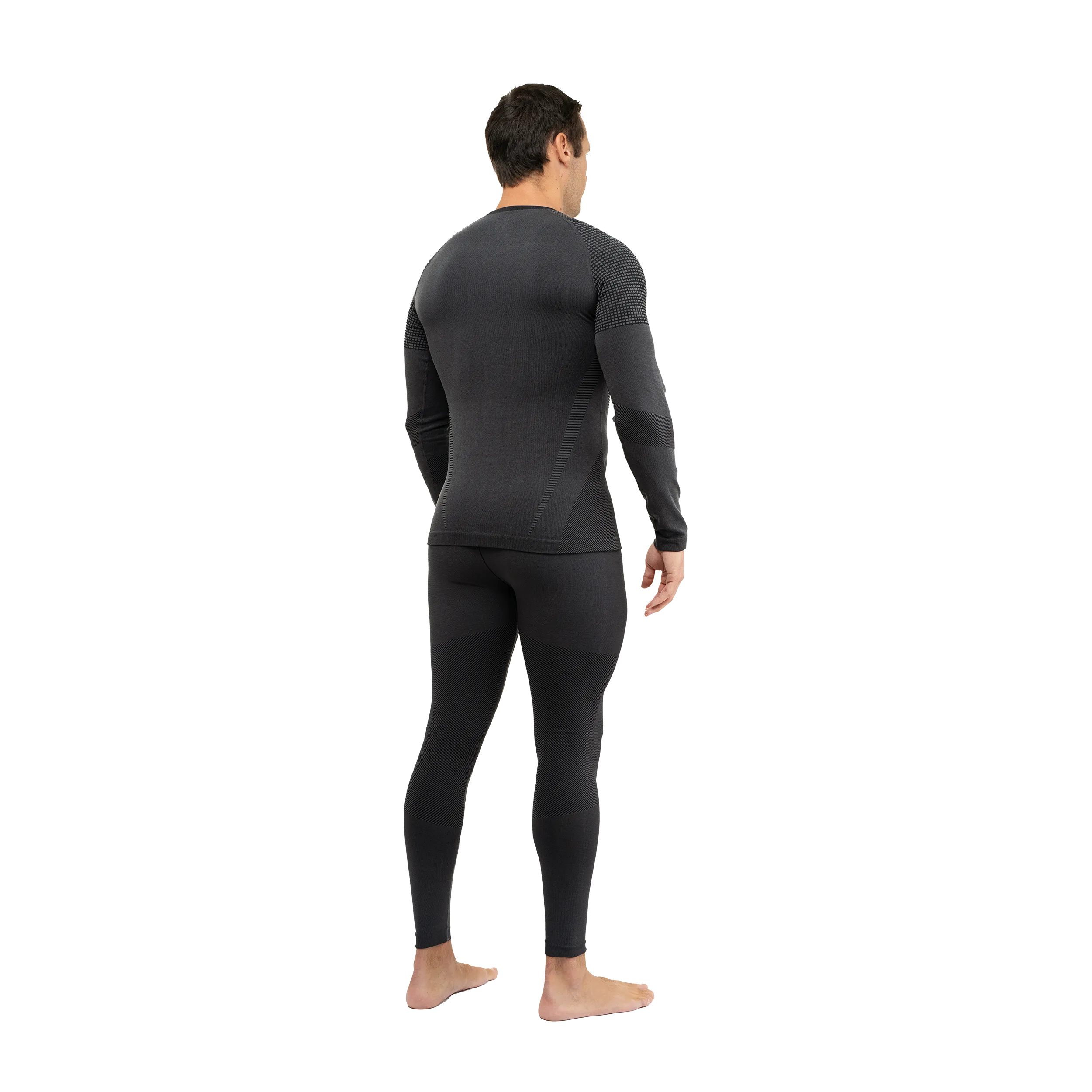 Men's 3D Knit Crew - Black