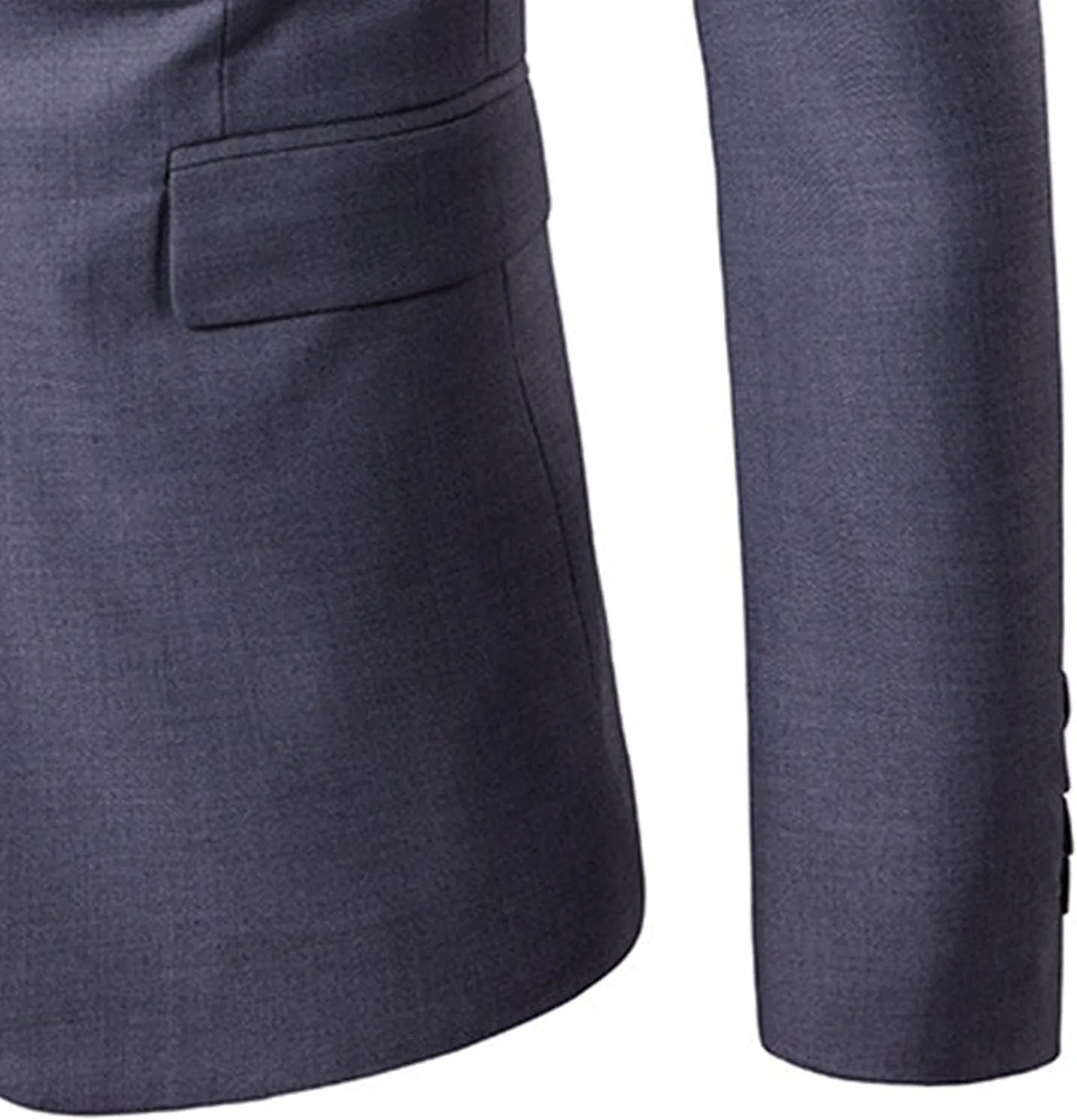 Men's Slim Classic Suit Jacket One Button Casual Sports Jackets Coat Lightweight Comfy Business Daily Blazer