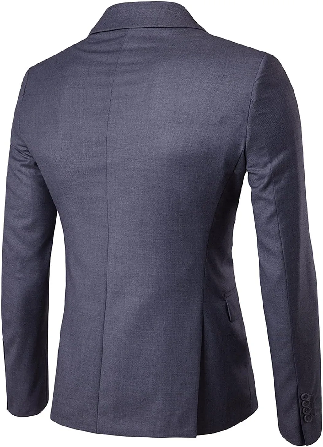 Men's Slim Classic Suit Jacket One Button Casual Sports Jackets Coat Lightweight Comfy Business Daily Blazer