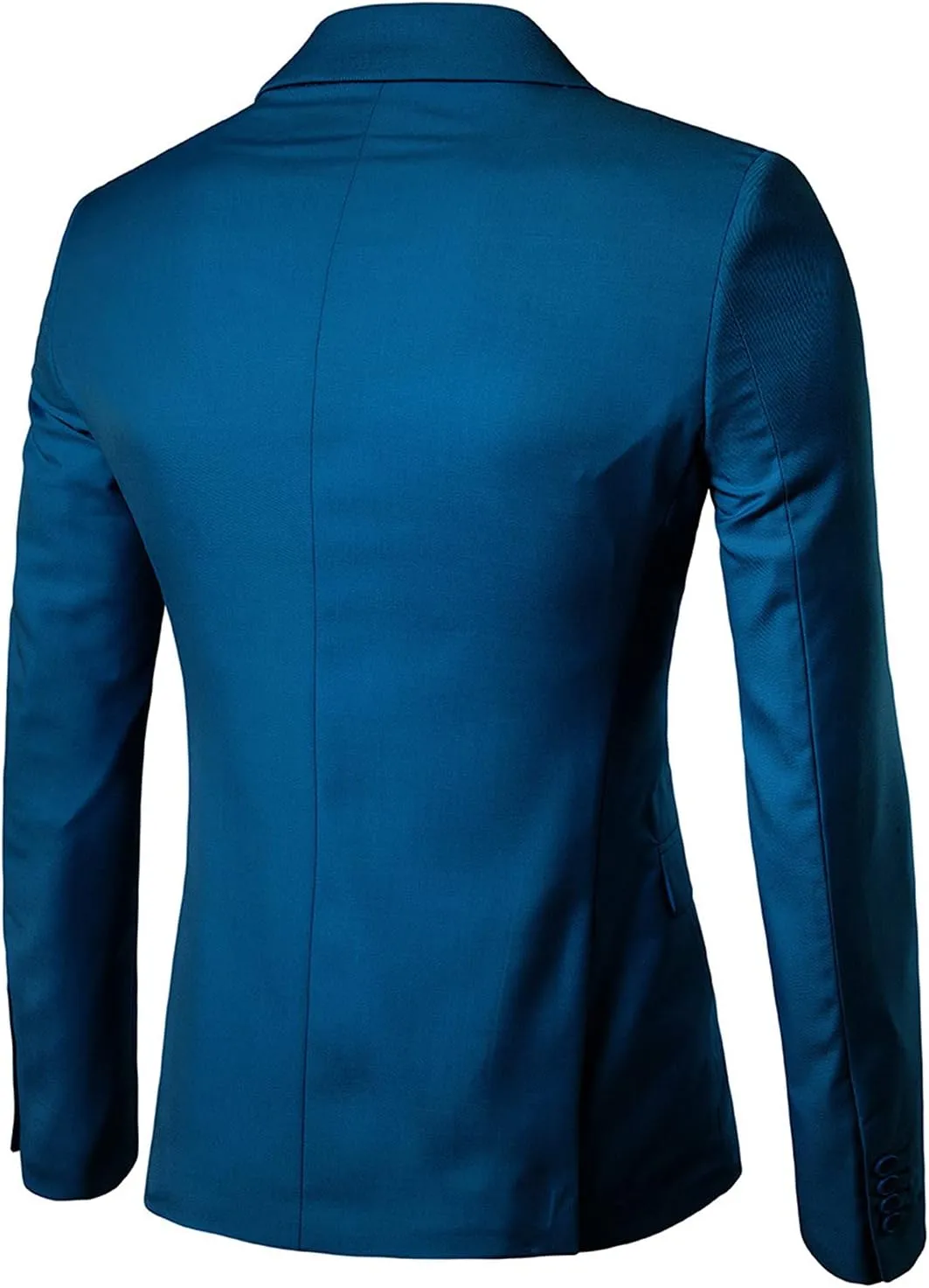 Men's Slim Classic Suit Jacket One Button Casual Sports Jackets Coat Lightweight Comfy Business Daily Blazer