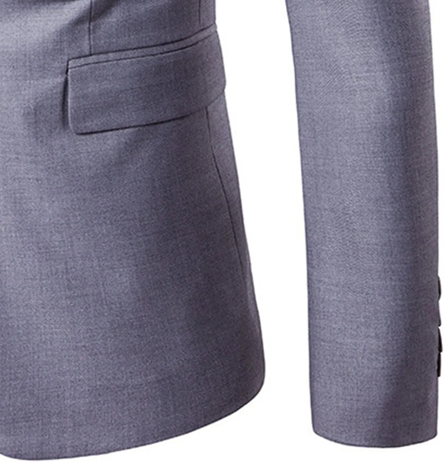 Men's Slim Classic Suit Jacket One Button Casual Sports Jackets Coat Lightweight Comfy Business Daily Blazer