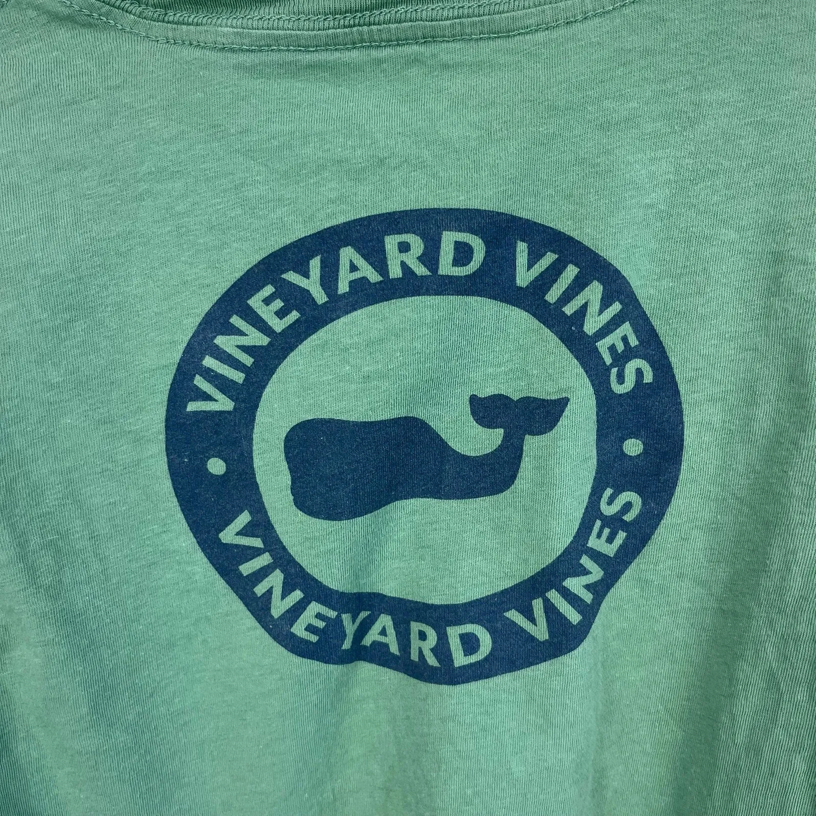 Mini Boden Long Sleeve Green Whale T-Shirt 6