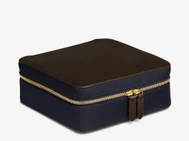 M/S Capsule - Navy/Dark Brown