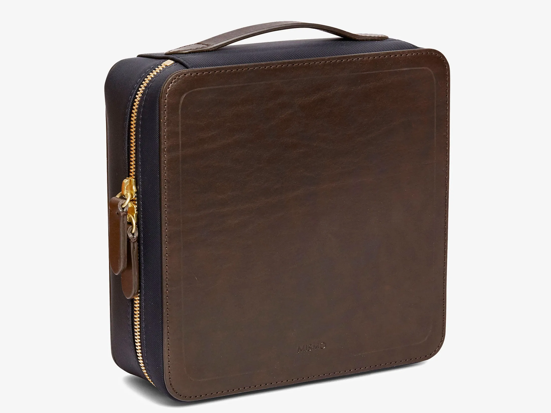 M/S Capsule - Navy/Dark Brown