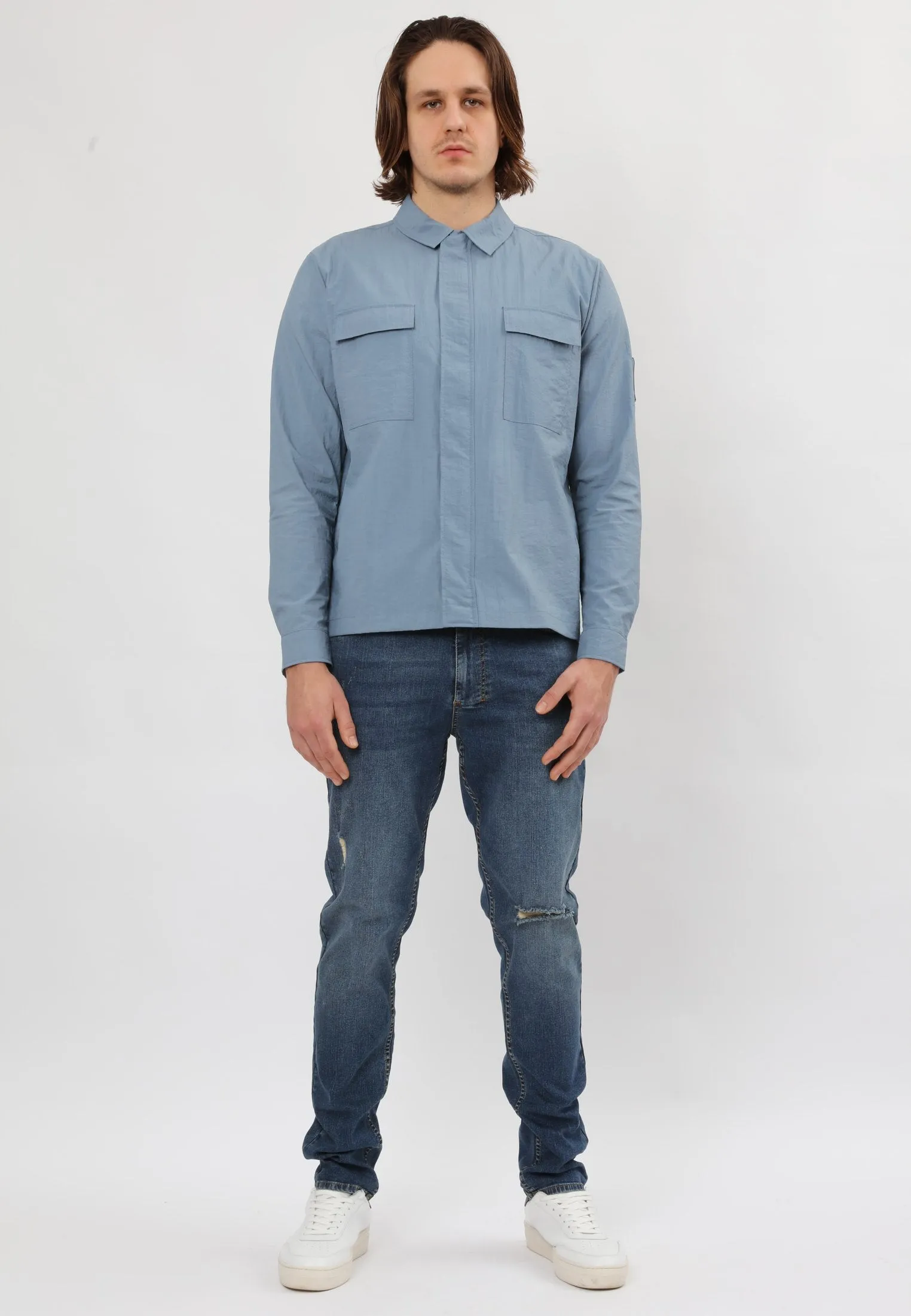 NYLON ESCAPE SHIRT SKY