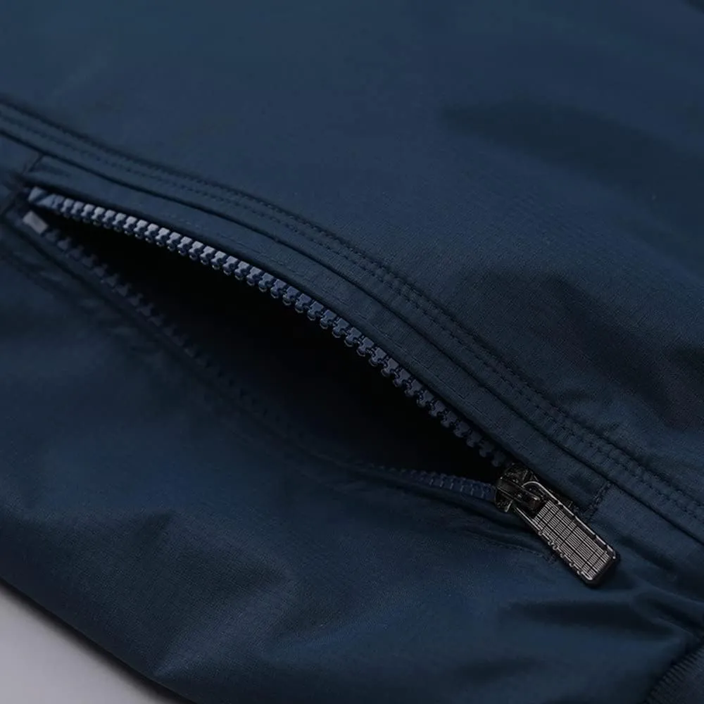 perdontoo Men's Casual Shell Jacket Zip Up Windbreaker Outdoor Recreation Coat