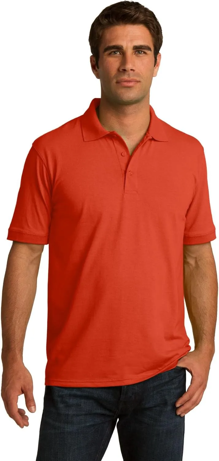 Port & Company Men's Tall 55 Ounce Jersey Knit Polo