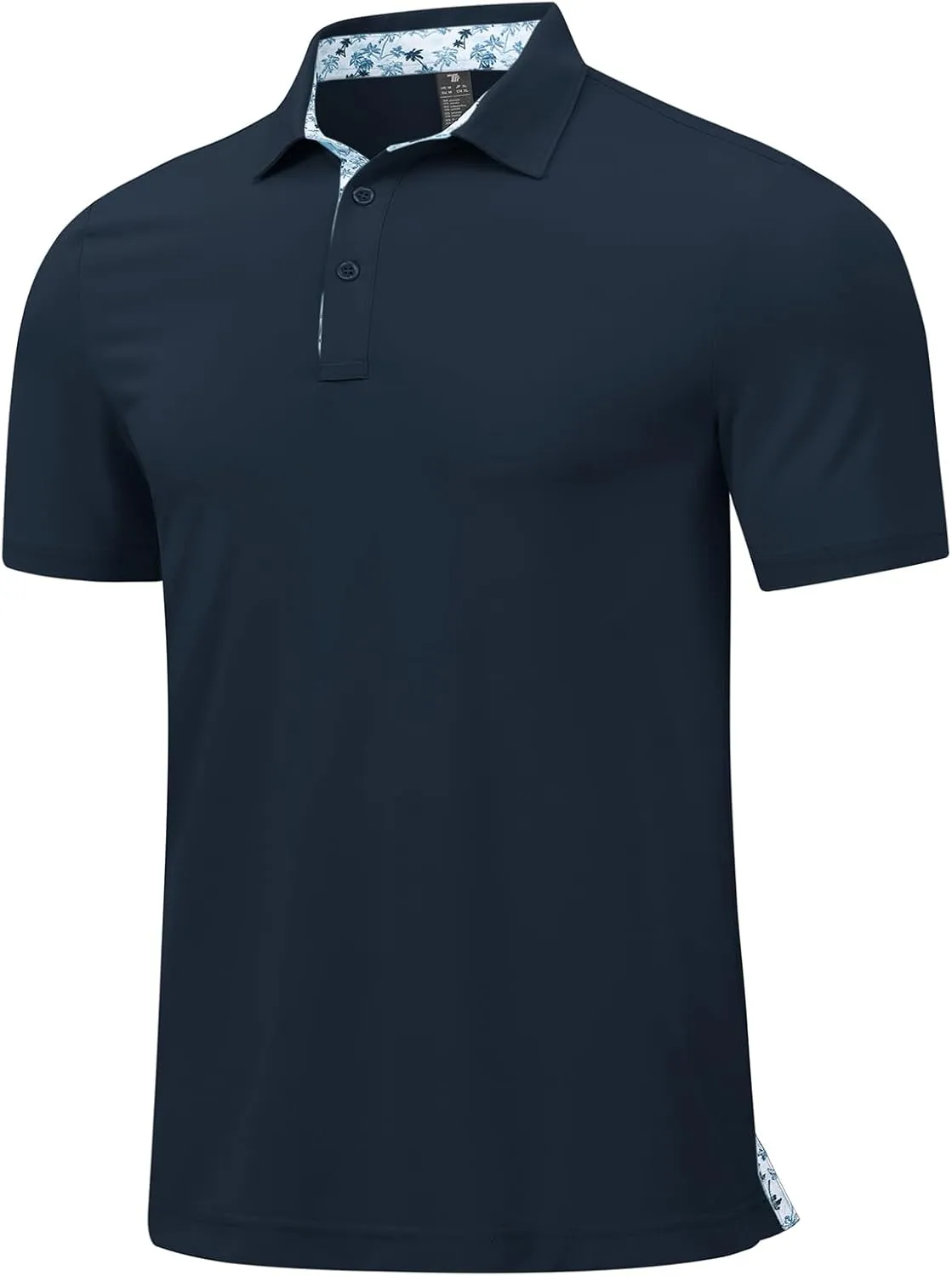 Rdruko Mens Polo Shirts Short Sleeve Dry Fit Moisture Wicking Sports Golf Tennis T-Shirt