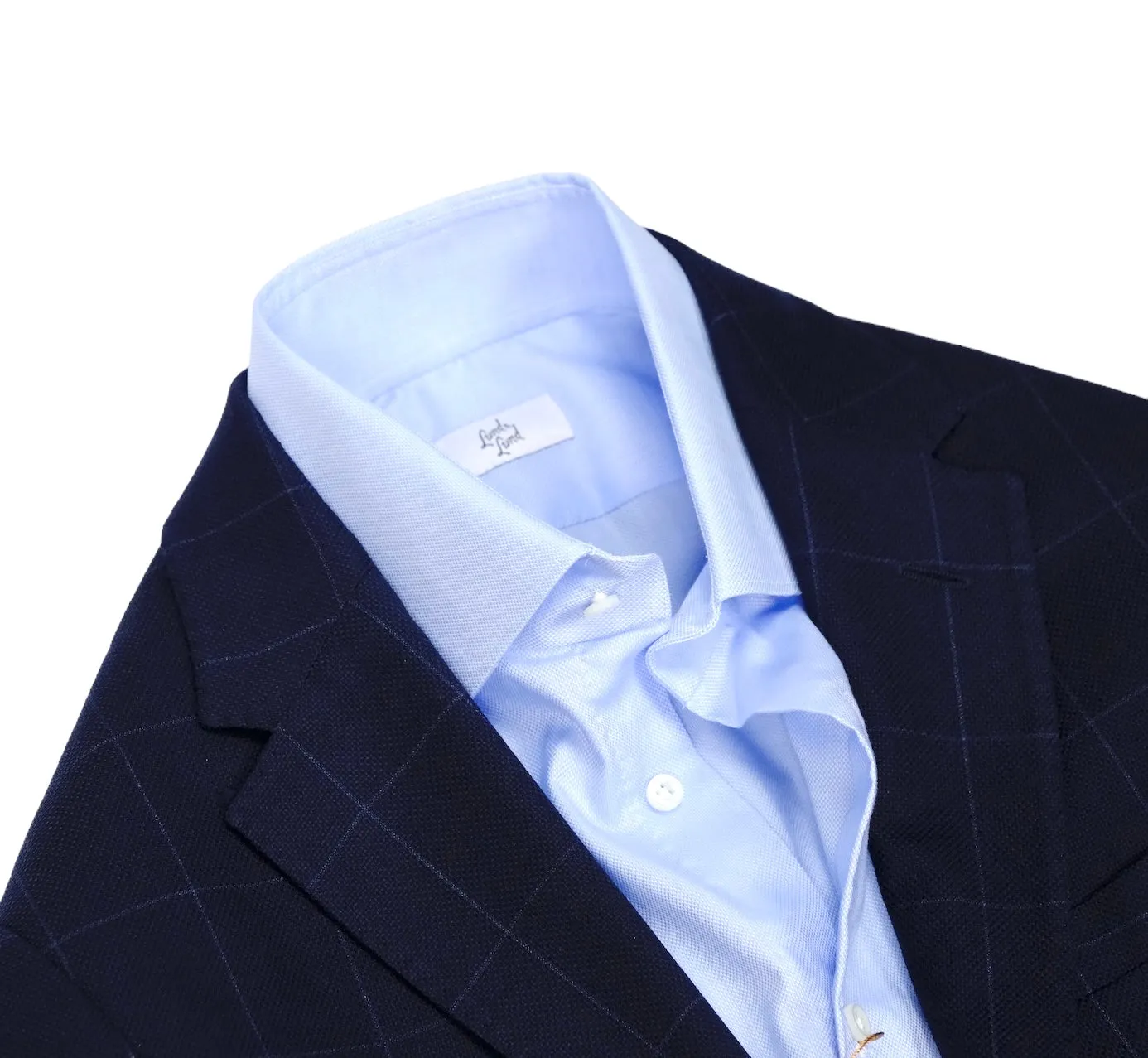 SIR - Navy Windowpane Virgin Wool Sports Jacket 48