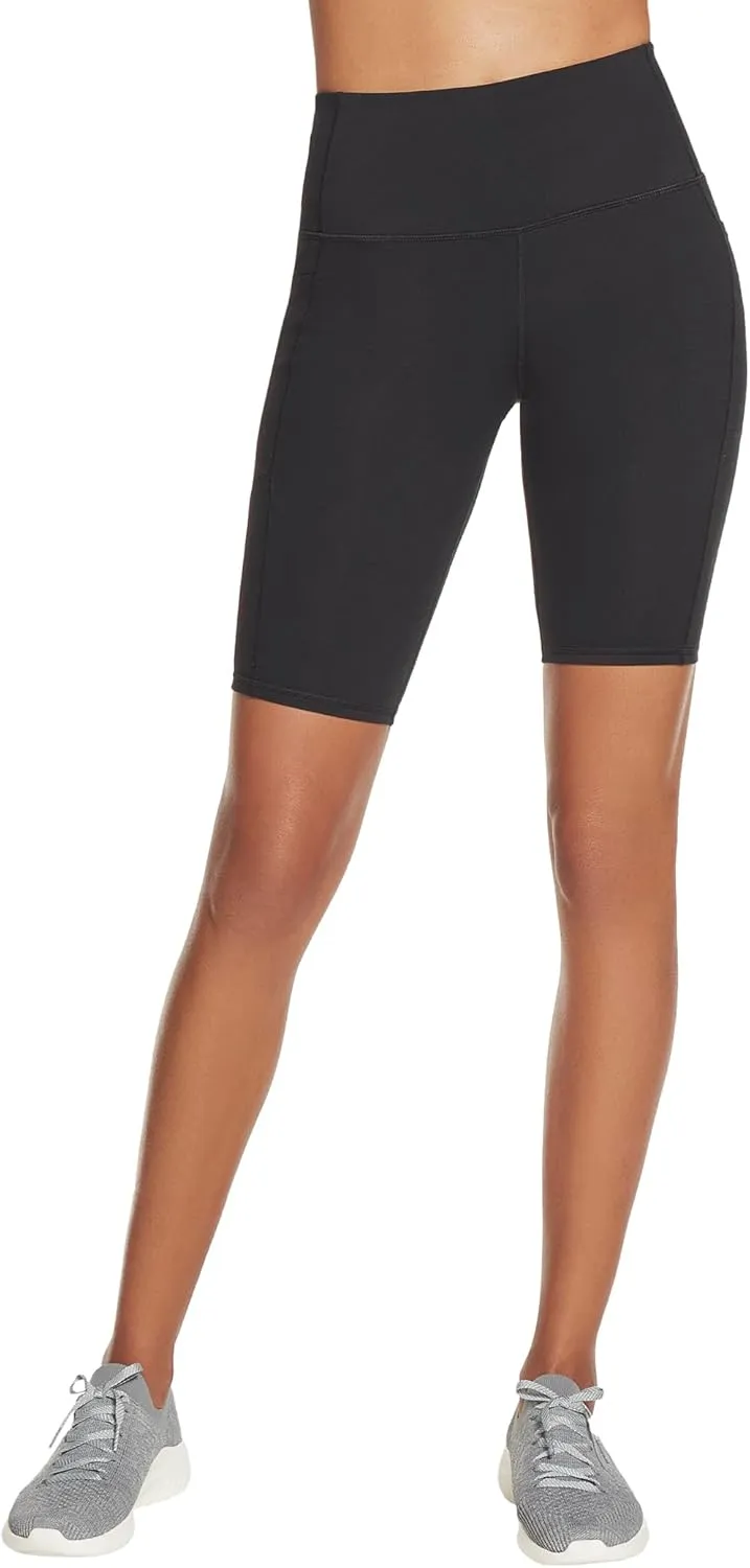 Skechers Women's Go Walk High Waisted 10" Bike Short