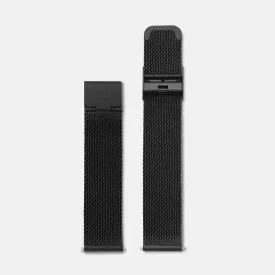 Strap 18 mm Mesh Black