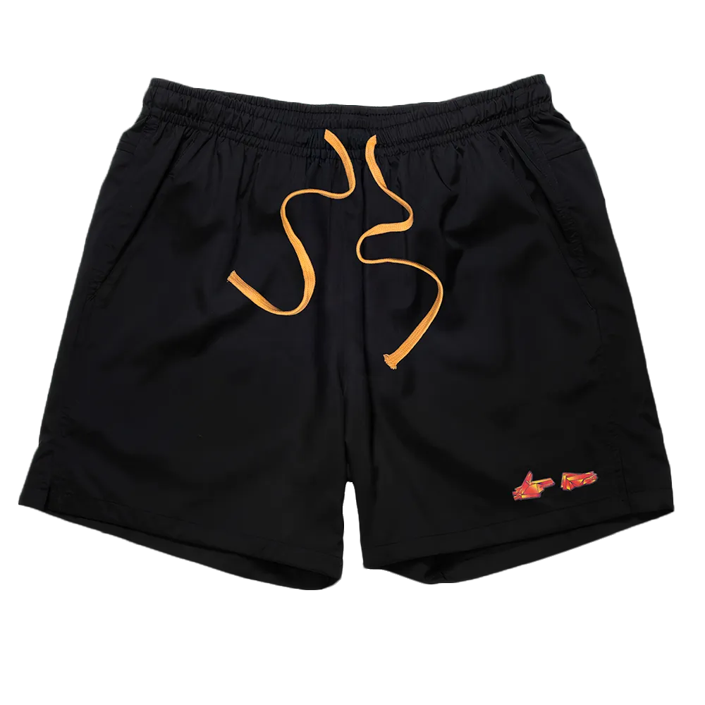 SUN THE JEWELS NYLON SHORTS
