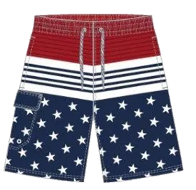 Swimwear Men's Americana Jazzy Boardshort