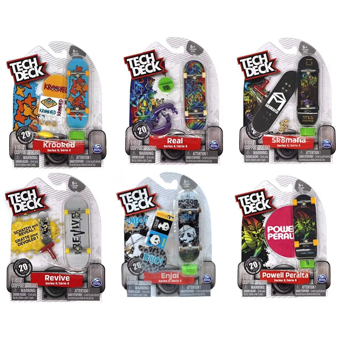 Tech Deck 96mm Fingerboard (Styles Vary)