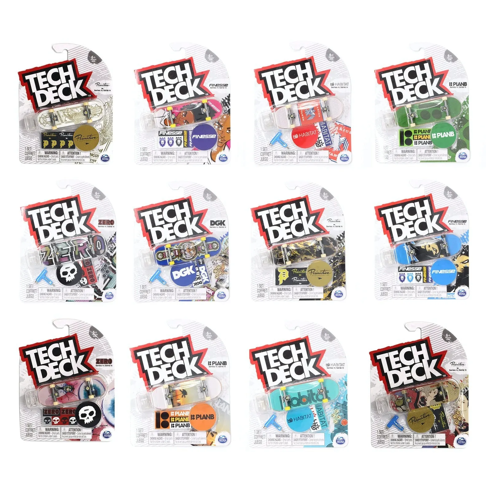 Tech Deck 96mm Fingerboard (Styles Vary)