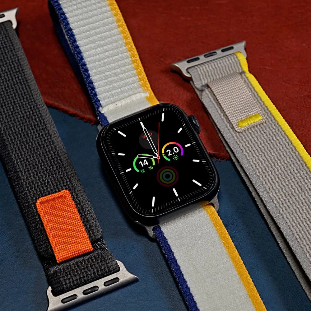 Trail Nylon Strap in Off White D2 (Apple Watch)