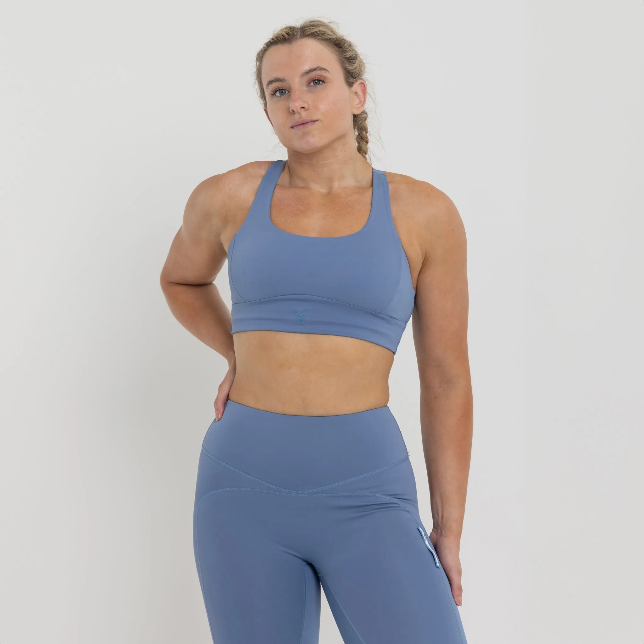 Unstoppable Sports Bra Blue