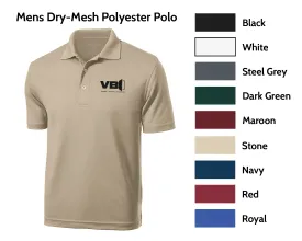 VBI Doors - Mens Dry-Mesh Polyester Polo