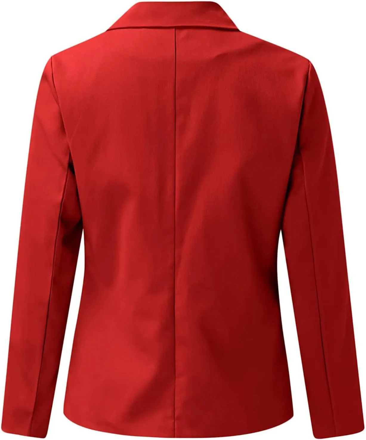 Women's Casual Blazer Casual Lapel Open Front Long Sleeve Work Office Suit Jacket Coat Blazer Dress