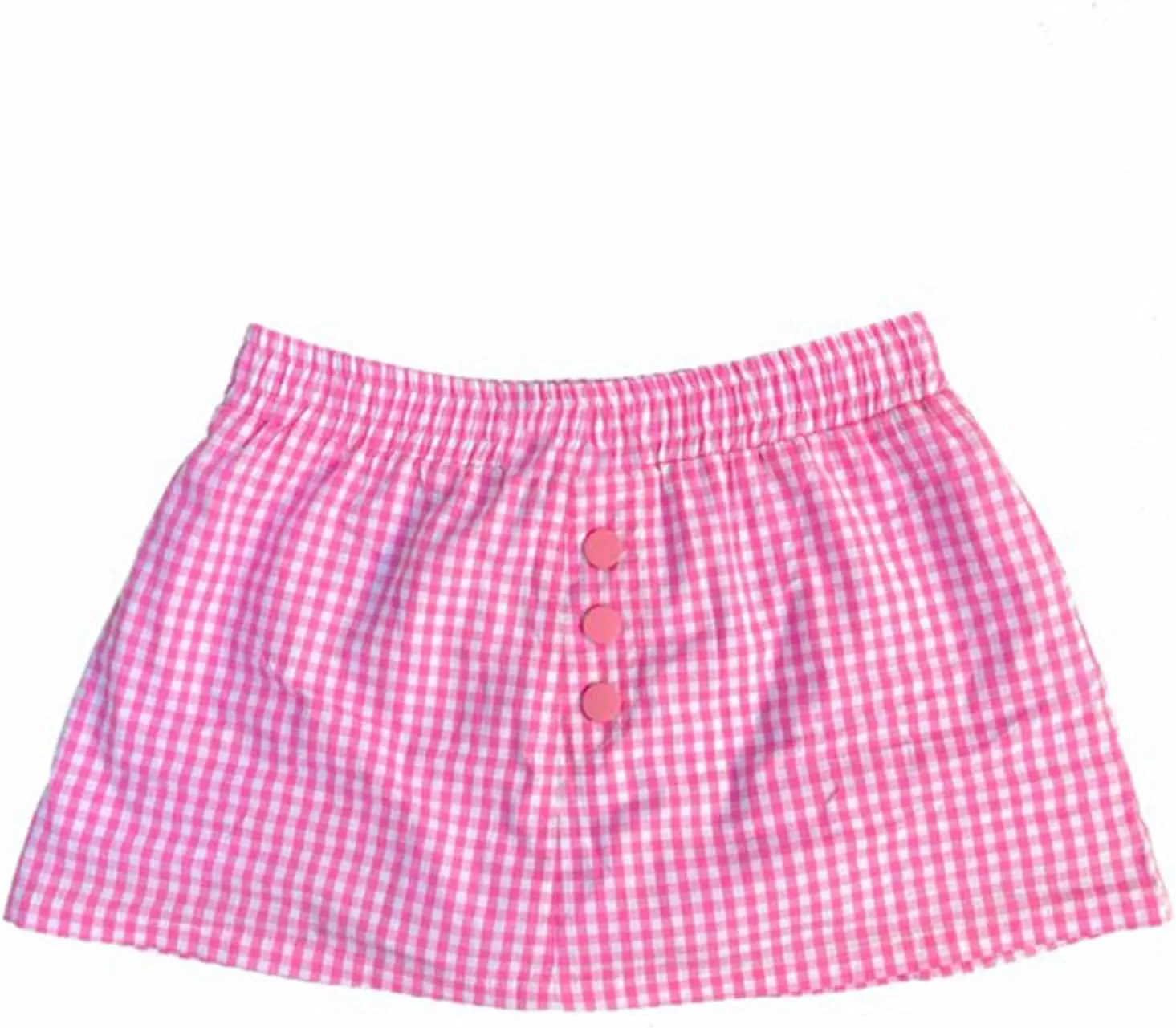 Womens Gingham Mini Skirts Y2k Going Out Elastic Waistband Plaid Checkered Streetwear Cute Summer Boxer Short Skirt