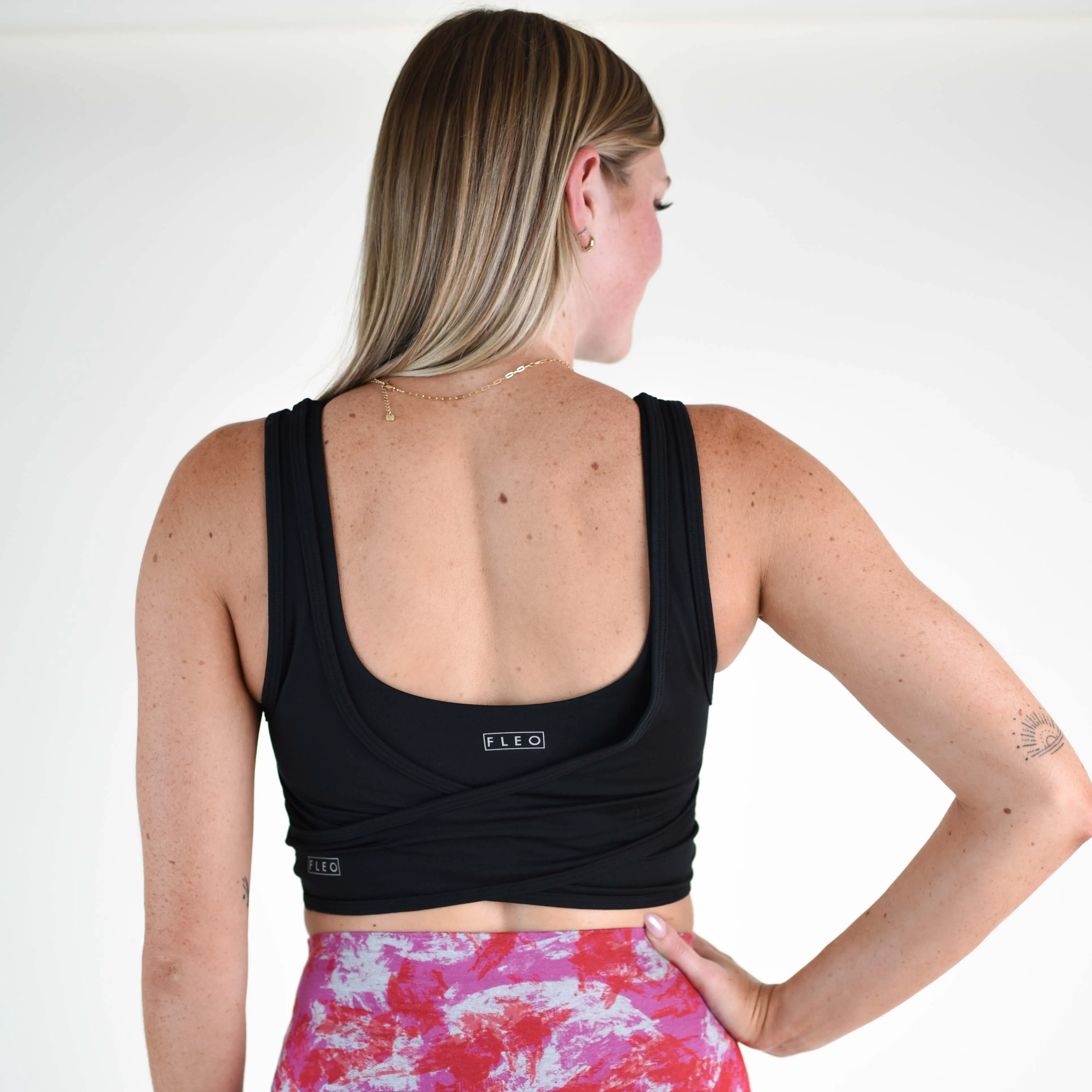 Wrap Crop Tank - Fitted