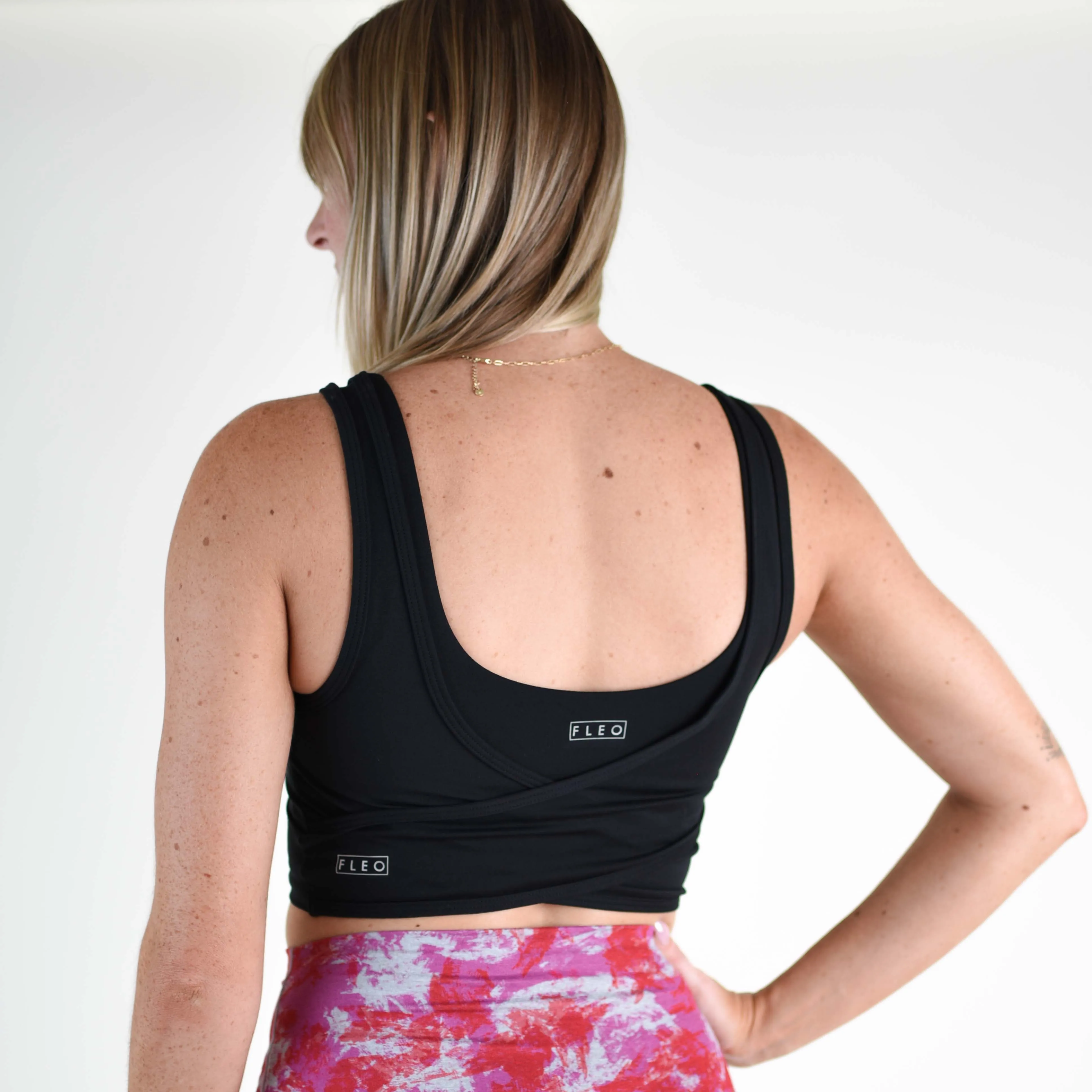 Wrap Crop Tank - Fitted