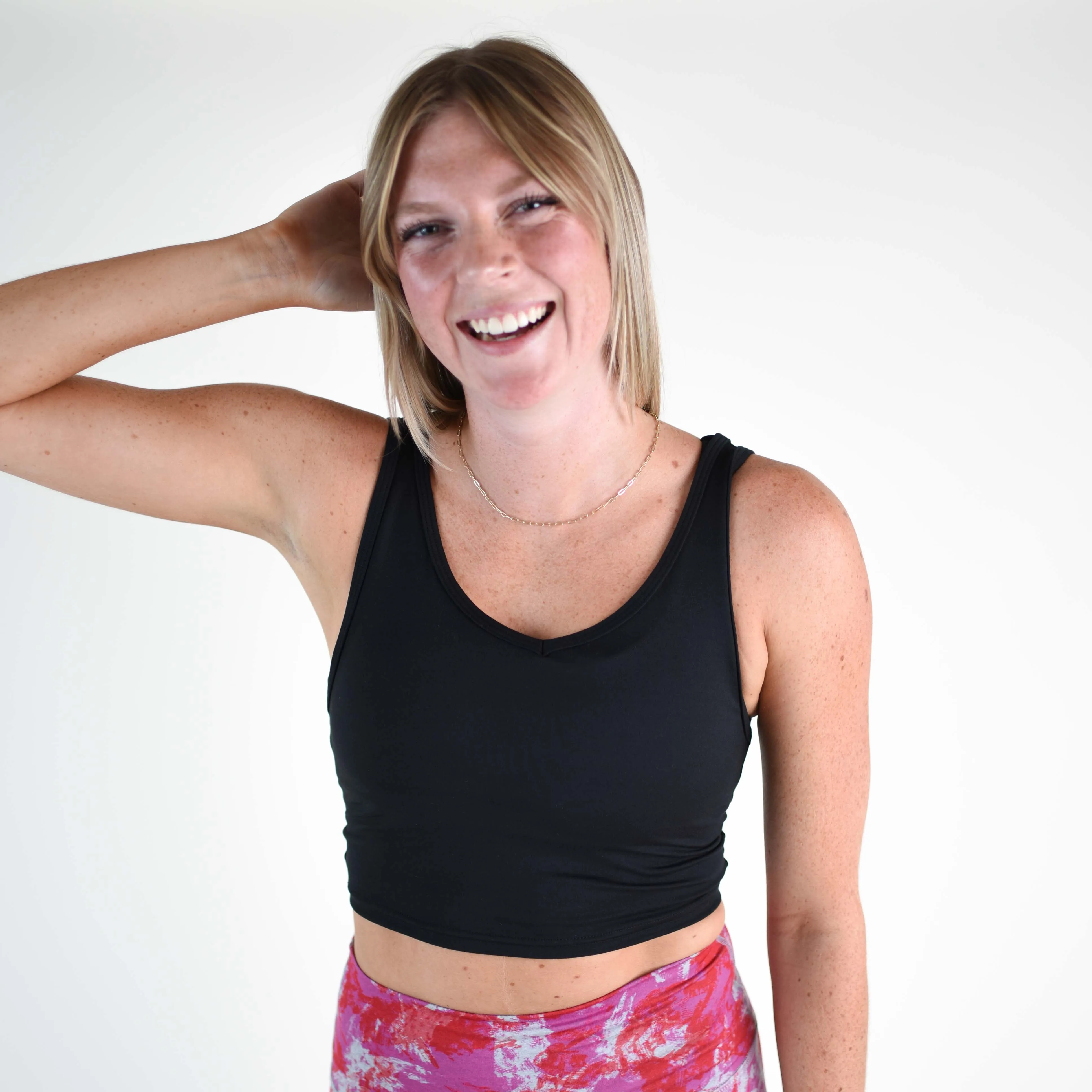 Wrap Crop Tank - Fitted