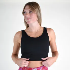 Wrap Crop Tank - Fitted