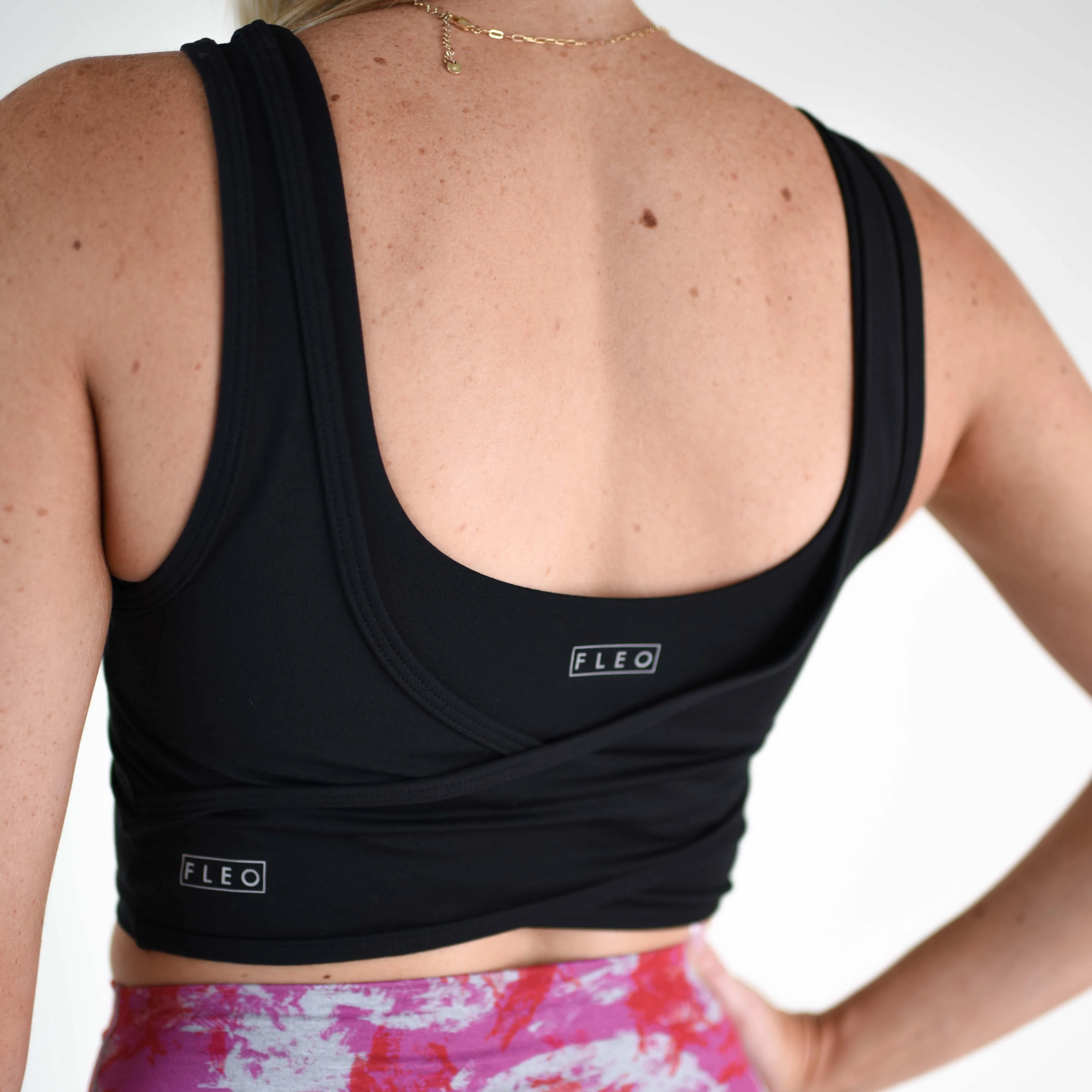 Wrap Crop Tank - Fitted